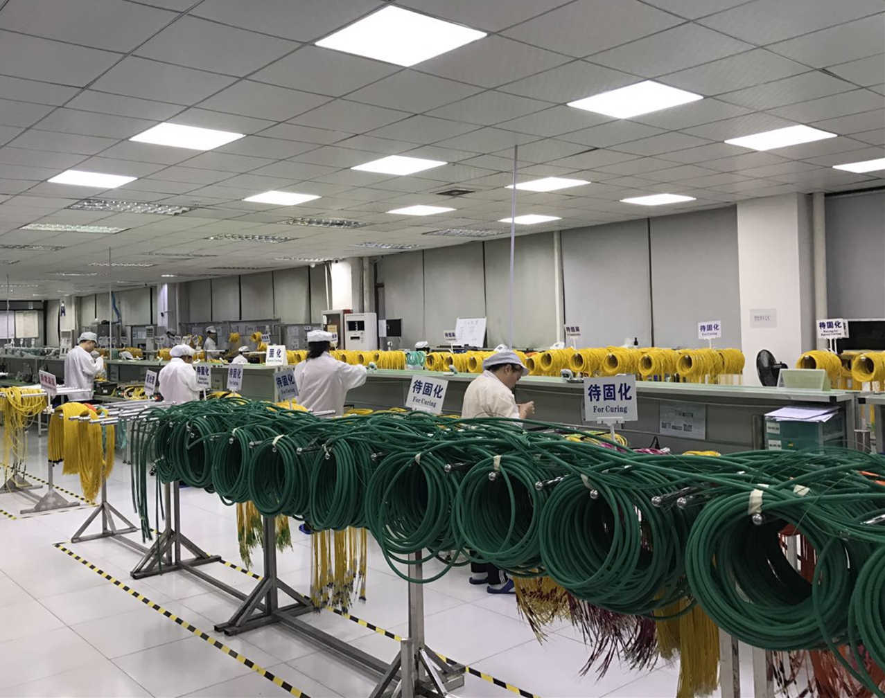 Sinocomms Fiber Optic Cable Assembly Plant