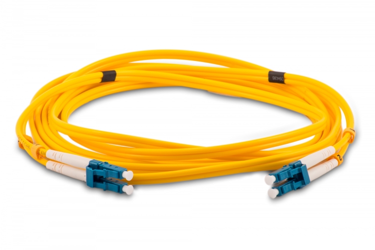 Single Mode Duplex LC/UPC Fiber Optic Patch Cord